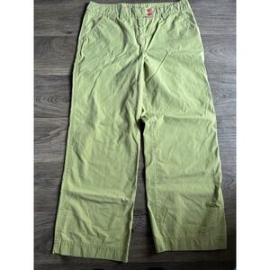 BODEN Women's Lime‎ Green Chino Pants Trousers Size US 12 R